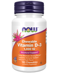 Vitamina D3 1000 IU (180 masticables)