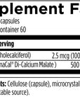 Malato de Calcio 250 mg, 120 cápsulas