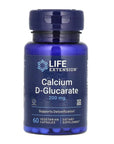 D-glucarato de calcio 200 mg, 60 cápsulas