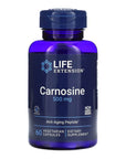 Carnosina 500 mg, 60 cápsulas