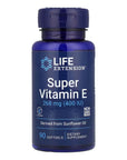 Súper vitamina E 268 mg (400 UI), 90 cápsulas