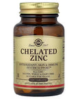 Chelated Zinc, 100 tabletas