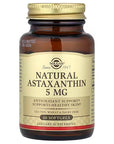 Astaxantina 5 mg, 60 cápsulas