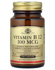 Vitamina B12 100 mcg, 100 tabletas
