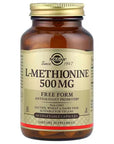 L-Metionina 500 mg, 90 cápsulas