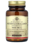 Metilcobalamina (Vitamin B12) 5000 mcg, 60 cápsulas