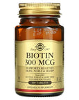 Biotina 300 mcg, 100 tabletas