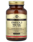 Omega 3 EPA y DHA 950 mg, 50 cápsulas