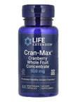 Cran-Max® concentrado de fruta entera de arándano 500 mg, 60 cápsulas