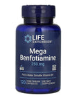 Mega Benfotiamina 250 mg, 120 cápsulas