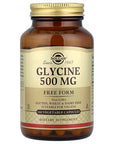 Glicina 500 mg, 100 cápsulas
