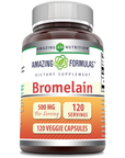 Bromelaína 500 mg, 120 cápsulas