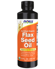 Flax Seed Oil, 12 Onzas