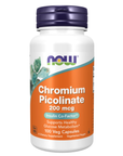 Picolinato de Cromo, 200 Mcg, 100 Cápsulas