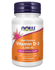 Vitamin D3, 2000 IU 120 Cápsulas