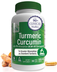 Complejo de Curcumina y Cúrcuma, 500 Mg 30 Cápsulas
