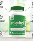 Ubiquinol, 100 Mg 120 Cápsulas