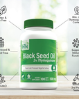 Black Seed Oil, 100 Cápsulas