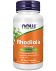Rhodiola, 500 Mg, 60 Cápsulas