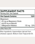 Magnesium CitraMate Magnesio Citrato y Malato de Alta Absorción 90 Cápsulas