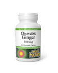 Jengibre 500 mg (90 tabs masticables), Natural Factors
