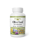 HerbalFactors® Hoja de Olivo 500 mg 15% Oleuropeina (60 caps), Natural Factors