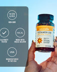 Vitamina D3 1,000 IU, 90 cápsulas