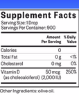 Vitamin D3, 2000 IU 30 Ml