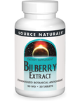 Extracto de arándano 50 mg, 30 tabletas