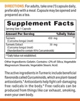 Turmeric Curcumin, 500 Mg, 90 Cápsulas