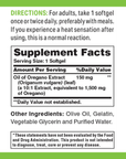 Oil of Oregano, 1500 Mg, 90 Cápsulas