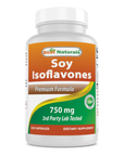 Isoflavonas de soja 750 mg, 120 cápsulas
