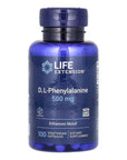 D, L-fenilalanina 500 mg, 100 cápsulas