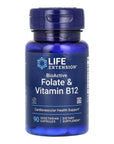 Folato bioactivo y vitamina B12 90 cápsulas