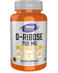 Ribose, 750 Mg 120 Cápsulas