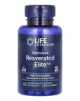 Resveratrol Elite™ optimizado, 60 cápsulas