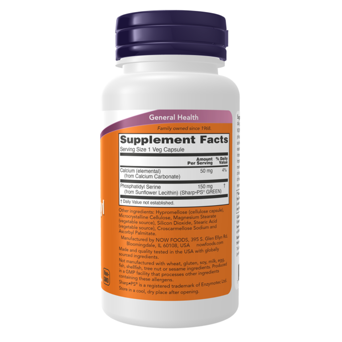 Phosphatidyl Serine, 150 Mg 60 Cápsulas