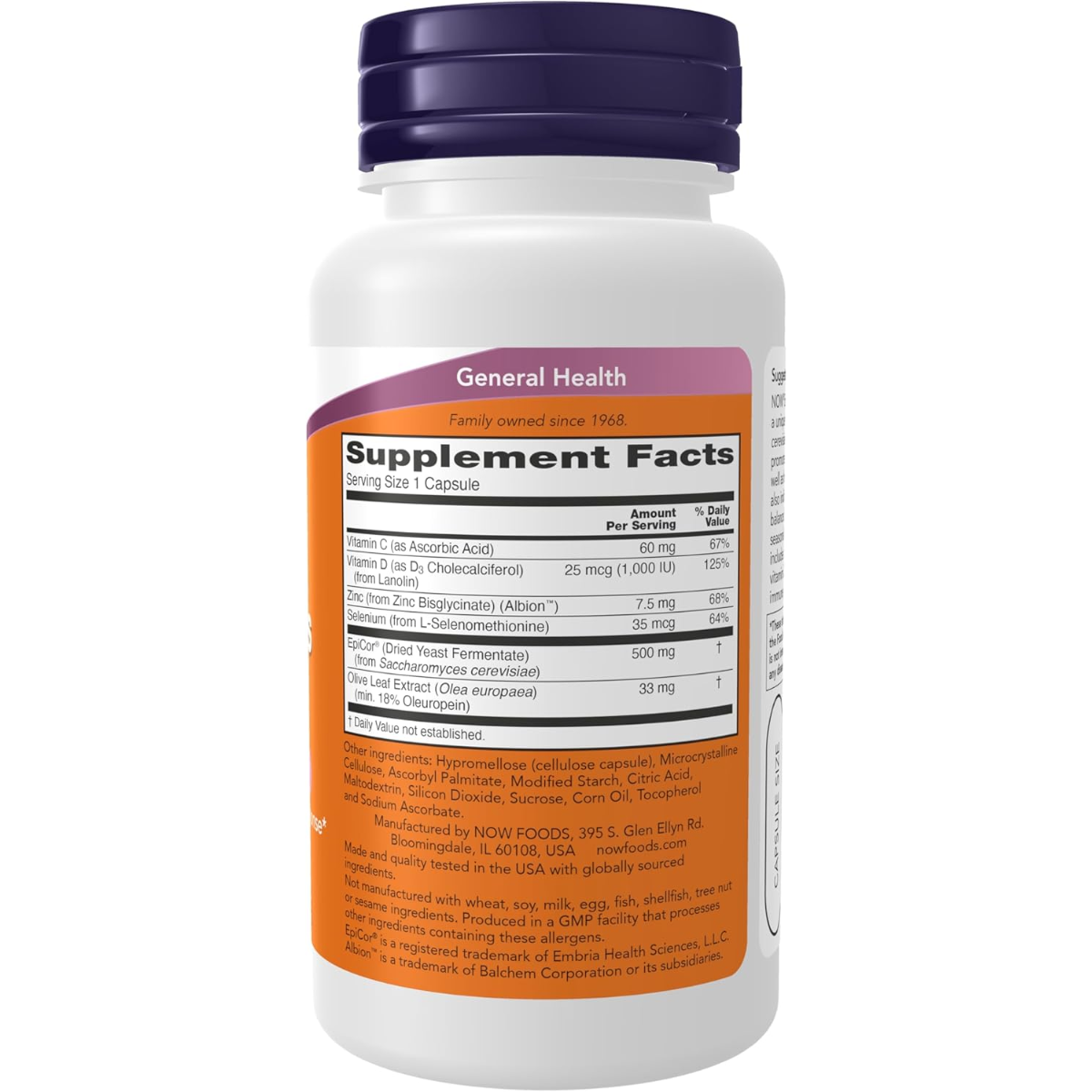 Epicor Plus Immunity, 60 Cápsulas