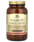 Vitamina D3 10 mcg (400 IU), 250 cápsulas