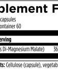 Malato de Magnesio, 120 cápsulas
