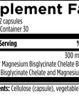 Glicinato de Magnesio, 60 cápsulas