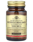 Metilcobalamina (Vitamin B12) 5000 mcg, 30 cápsulas