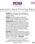 Suero Facial Reafirmante de Ácido Hialurónico (1 fl oz/30ml)