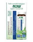 Mezcla de Aceites Esenciales de Menta, Roll-on Orgánico 10 ml