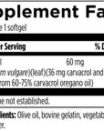 Aceite de Orégano, 120 cápsulas