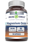 Óxido de magnesio 500 mg, 90 cápsulas