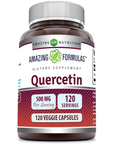 Quercetina 500 mg, 120 cápsulas