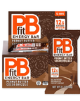 PBfit Peanut Butter Cocoa Drizzle Energy Bars 2.1 Onzas