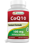 CoQ10 100 mg, 120 cápsulas