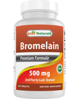 Bromelina 500 mg, 120 tabletas